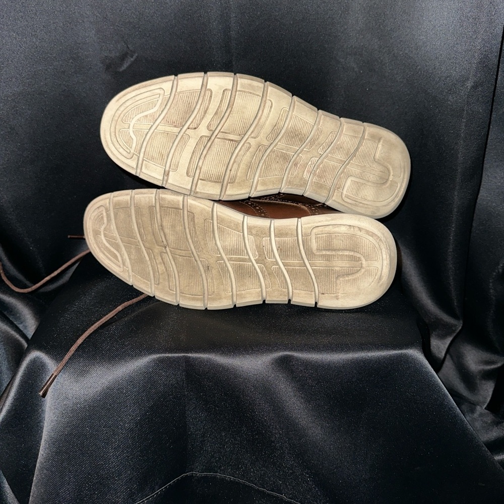 Men's Brown Leather Boots - Picture 9 of 9